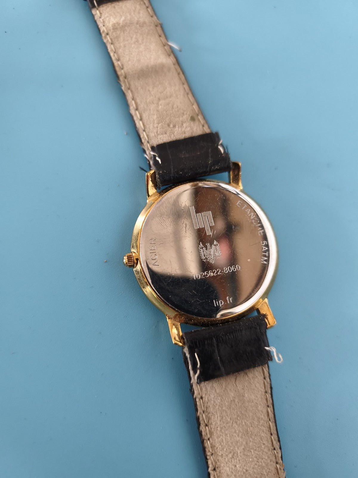 Montre Lip pour femme élégante, montre-bracelet marque Lip, accessoire mode occa