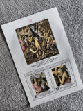 Bloc timbres Tchécoslovaquie Tiziano Vecelli Apollon Marsyas art philatélie