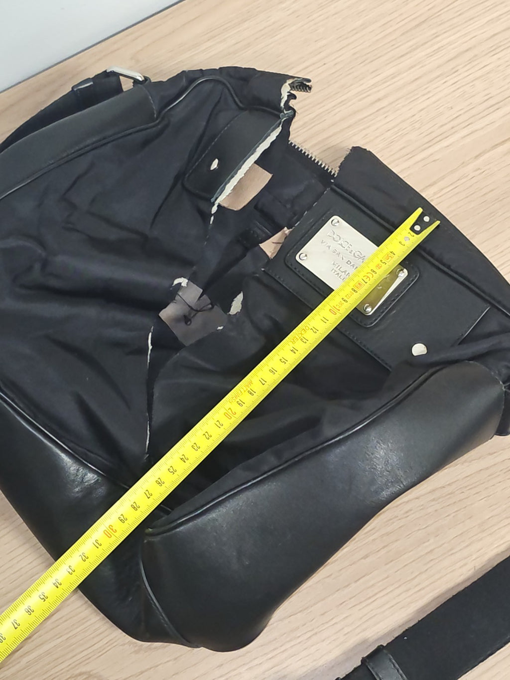 Sac bandoulière authentique Dolce & Gabbana pour pièces à restaurer