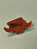 Vintage pin's Buffalo Grill logo rouge collection restauration ancien