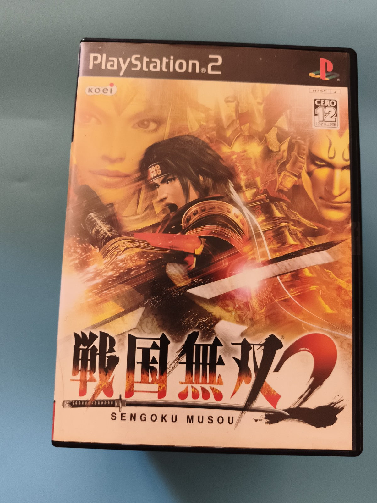 Jeu PlayStation 2 Sengoku Musou 2 import japonais Koei PS2 NTSC CERO12