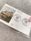Lettre premier jour Auch 1966 blason Gers FDC philatélie ancienne cachet