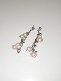 Paire boucles d?oreilles en argent 925 véritable, élégantes, fermoir sécurisé, o