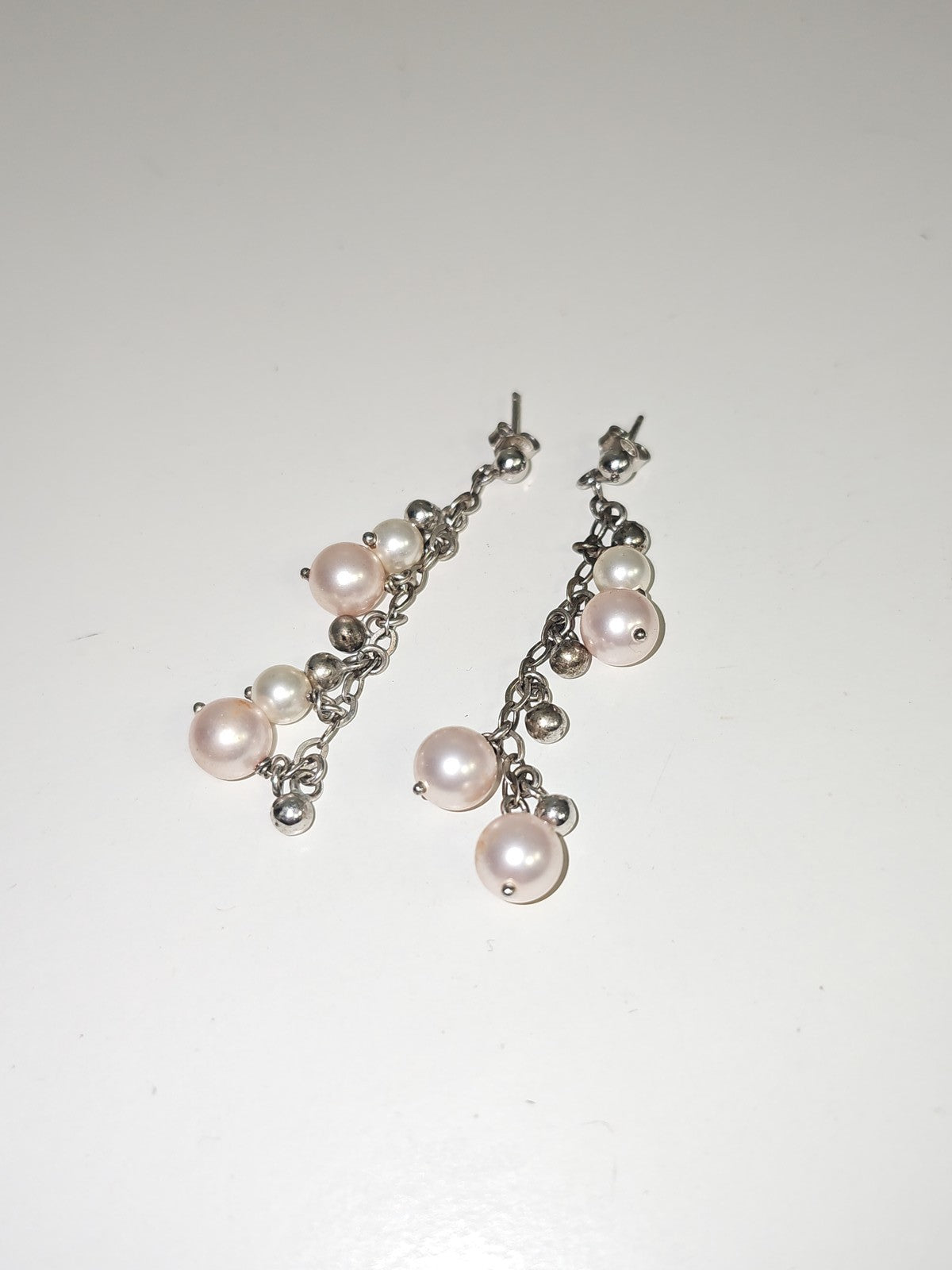 Paire boucles d?oreilles en argent 925 véritable, élégantes, fermoir sécurisé, o