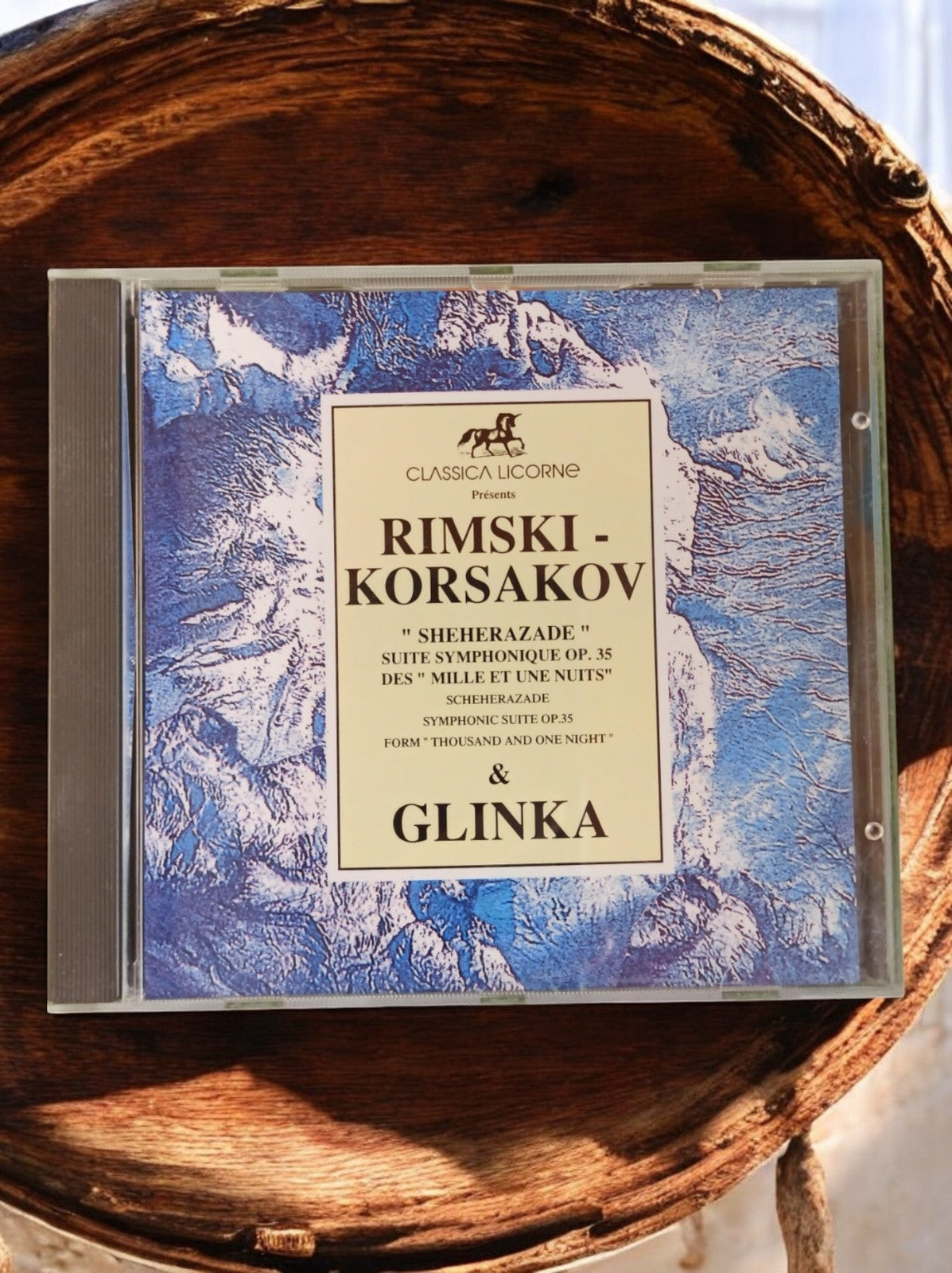 CD Classica Licorne Rimski-Korsakov Glinka Sheherazade symphonique