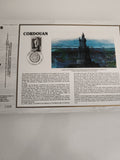 Feuillet philatélique CEF Cordouan phare timbre oblitéré Le Verdon philatélie