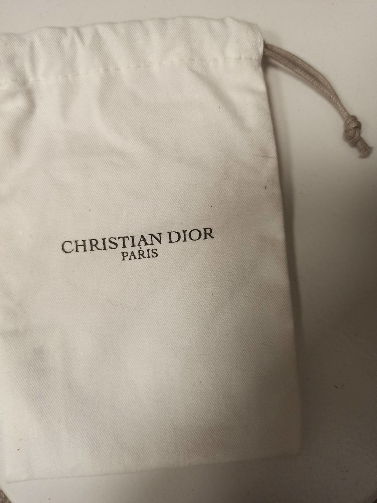 Petit sac publicitaire Christian Dior, accessoire élégant, sac promotionnel occa