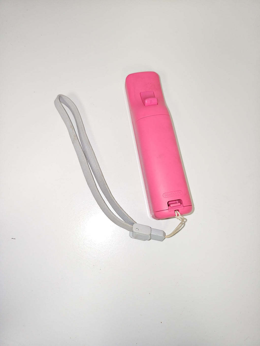 Manette Wii originale rose Nintendo, contrôleur sans fil fonctionnel pour consol