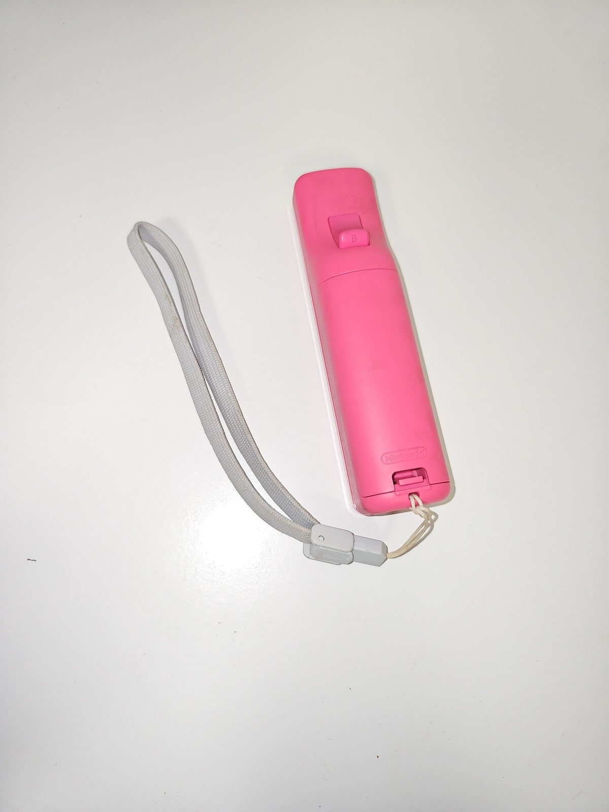 Manette Wii originale rose Nintendo, contrôleur sans fil fonctionnel pour consol