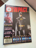 Magazine cinéma Impact n°22 Batman vintage rétro Mad Movies