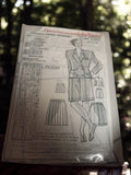 Patron couture vintage Daniel Hechter veste jupe bermuda années 80 ancien