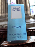 Miniature parfum Davidoff Cool Water Woman vintage avec boîte 5 ml eau de toilet