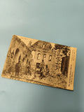 Carte postale ancienne animée La Grande Guerre 1914-18 ruines soldats WW1 (Ref 2