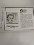 Feuillet CEF Charles Dullin 1885-1949 timbre 1er jour illustration Quillivic