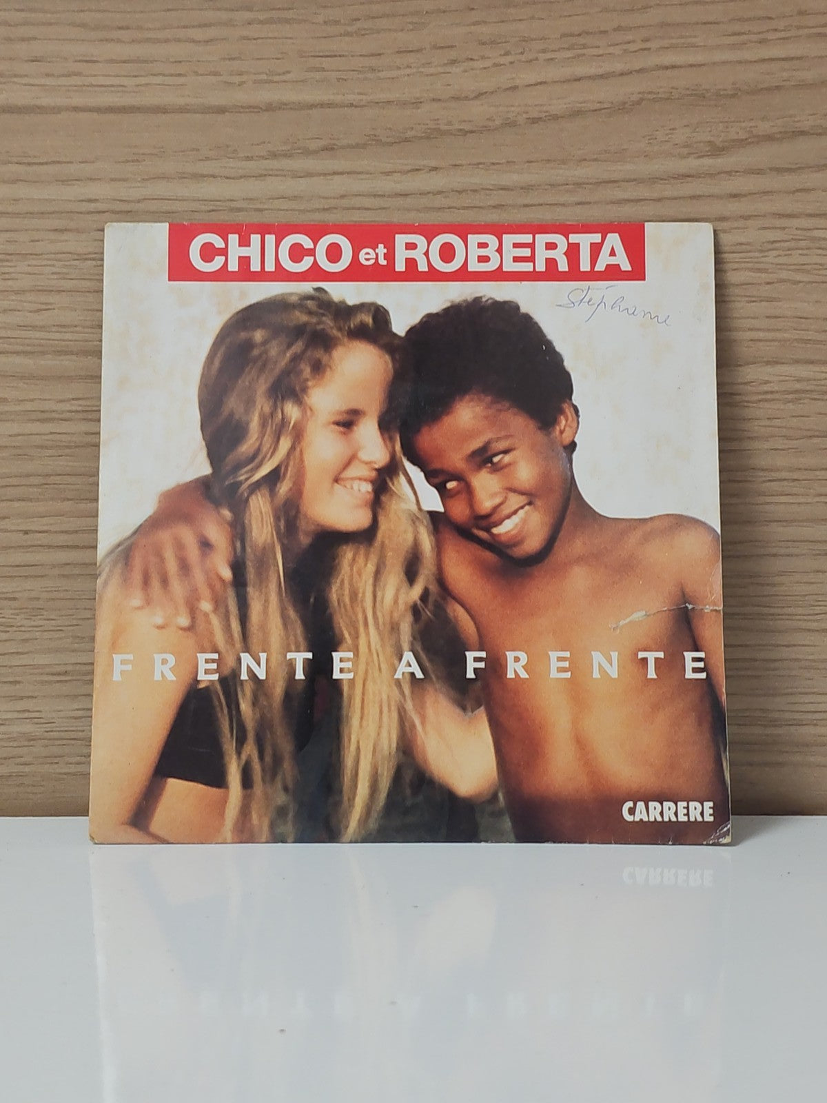 Vinyle 45 tours ancien Chico et Roberta rétro collection musique années 80