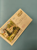 Enveloppe FDC premier jour Jarnac illustration couleur timbre oblitéré