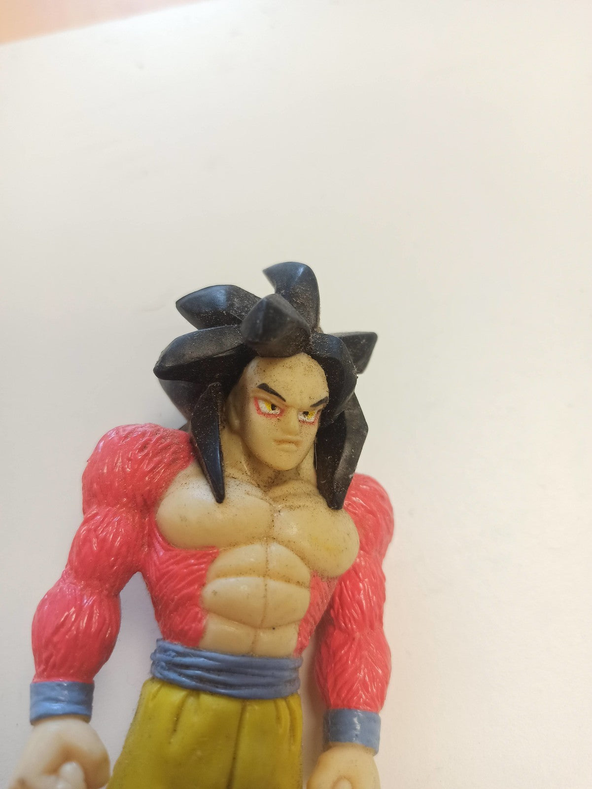 Figurine Dragon Ball GT vintage, Goku SSJ4 rétro années 90, jouet ancien
