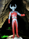 Figurine Ultraman Ultra 500 Japan, rouge argent, Hero Series, jouet japonais