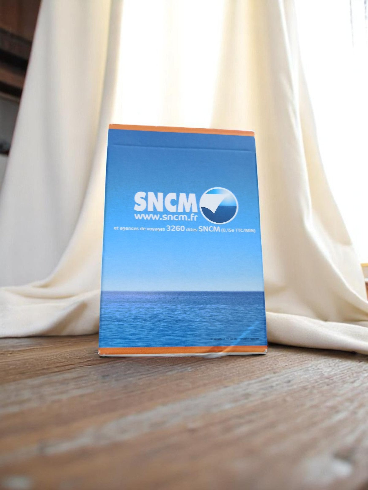Jeu de cartes publicitaire vintage SNCM - Édition rare et originale