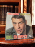 45 tours vinyle Brel en direct Barclay Amsterdam vintage chanson française