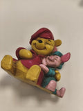 Figurine rétro Winnie l'Ourson ancien, objet de collection vintage Disney rare