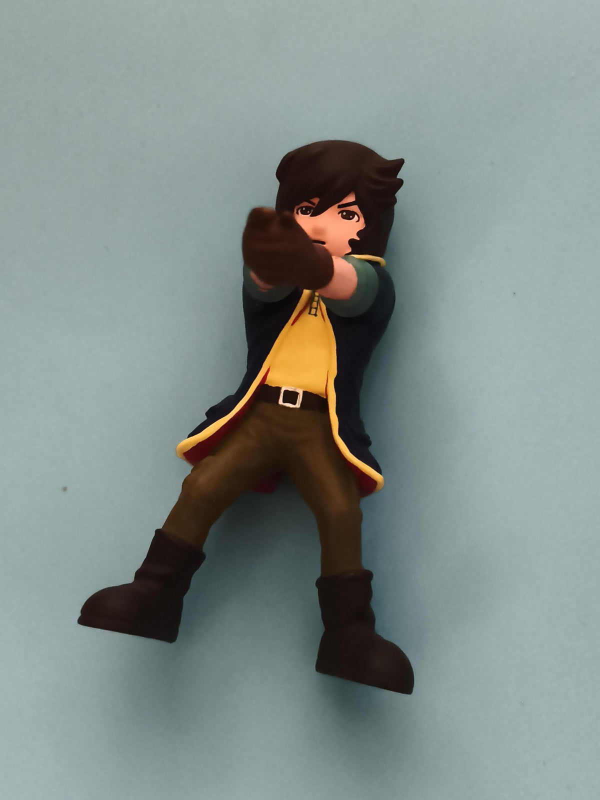 Figurine Albator Matsumoto Leiji style manga manteau bleu