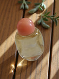 Miniature parfum vintage Valrose flacon ancien bouchon rose collection déco