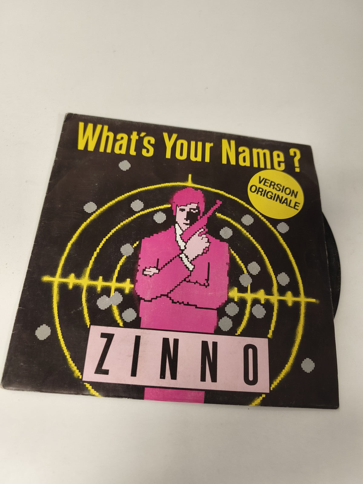 Vinyle 45 tours rétro Zinno ancien disque vintage collection années 80