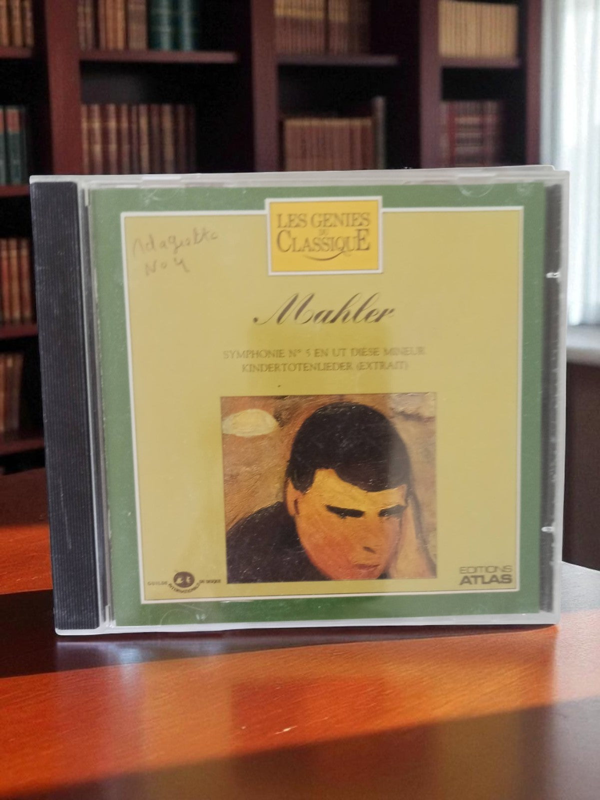 CD Mahler Les Génies du Classique Atlas ancien musique classique vintage