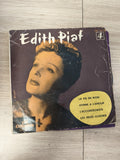 Vintage 45T Edith Piaf Columbia ? La Vie en Rose, Hymne à l?Amour, Pochette usée