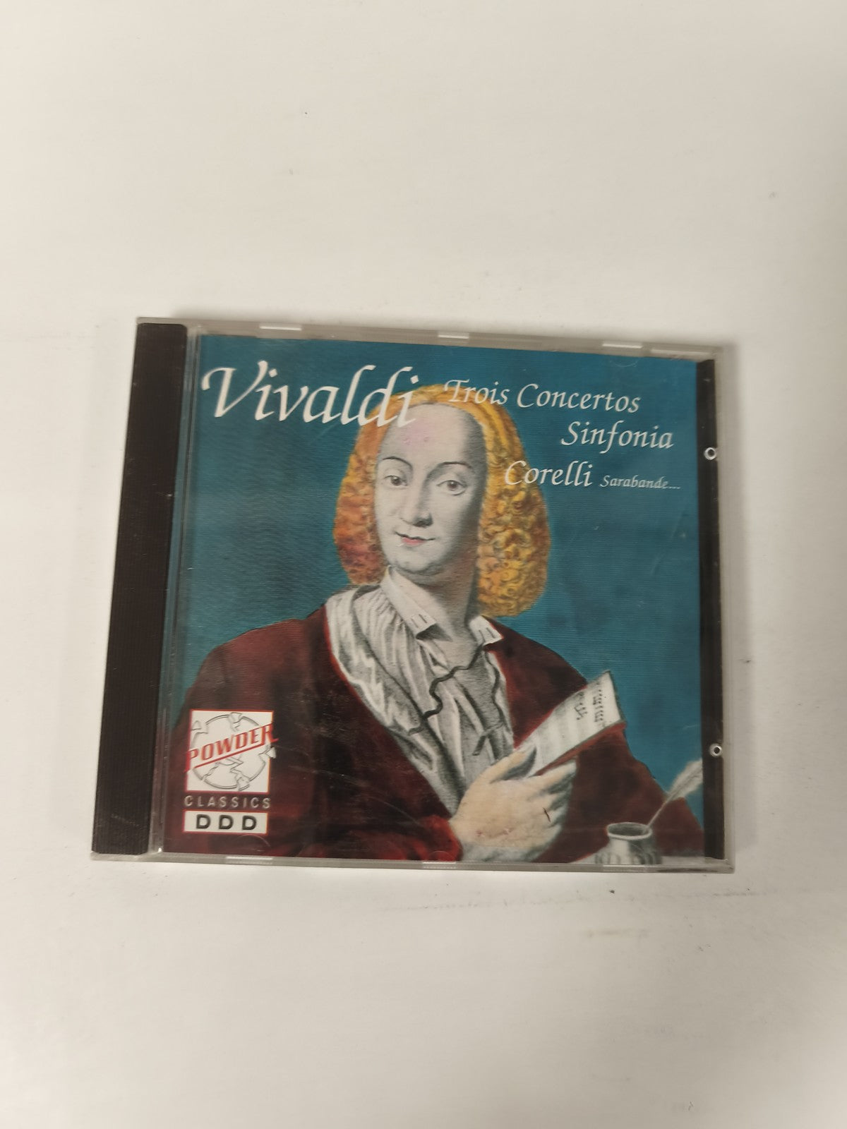CD Vivaldi Trois Concertos Sinfonia Corelli Sarabande musique classique DDD