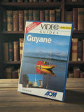 Cassette VHS vidéo Guide Guyane rétro Hachette AOM vintage années 90