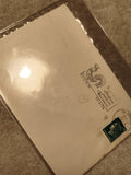 Carte postale Gourin coq oblitération 1974 timbre Marianne philatélie (Ref 27)
