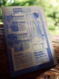 Patron couture vintage Prima robe décolletée 1997 ancien rétro DIY