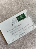 Lettre affranchie 1958 timbre British Empire Commonwealth Games philatélie