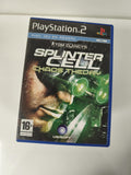 Boîtier vide pour Splinter Cell sur PS2, boîte d?origine Playstation sans disque