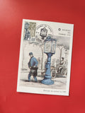 Carte postale philatélie Journée du Timbre 1978 oblitérée illustration facteur