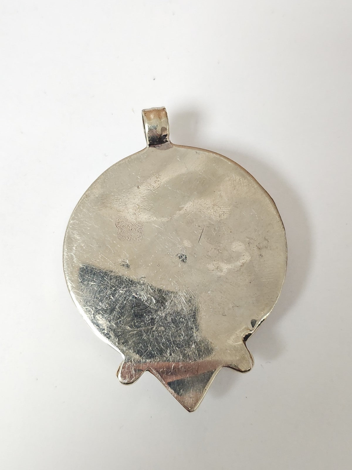 Vintage Berber pendant, ethnic jewelry, large format for collection