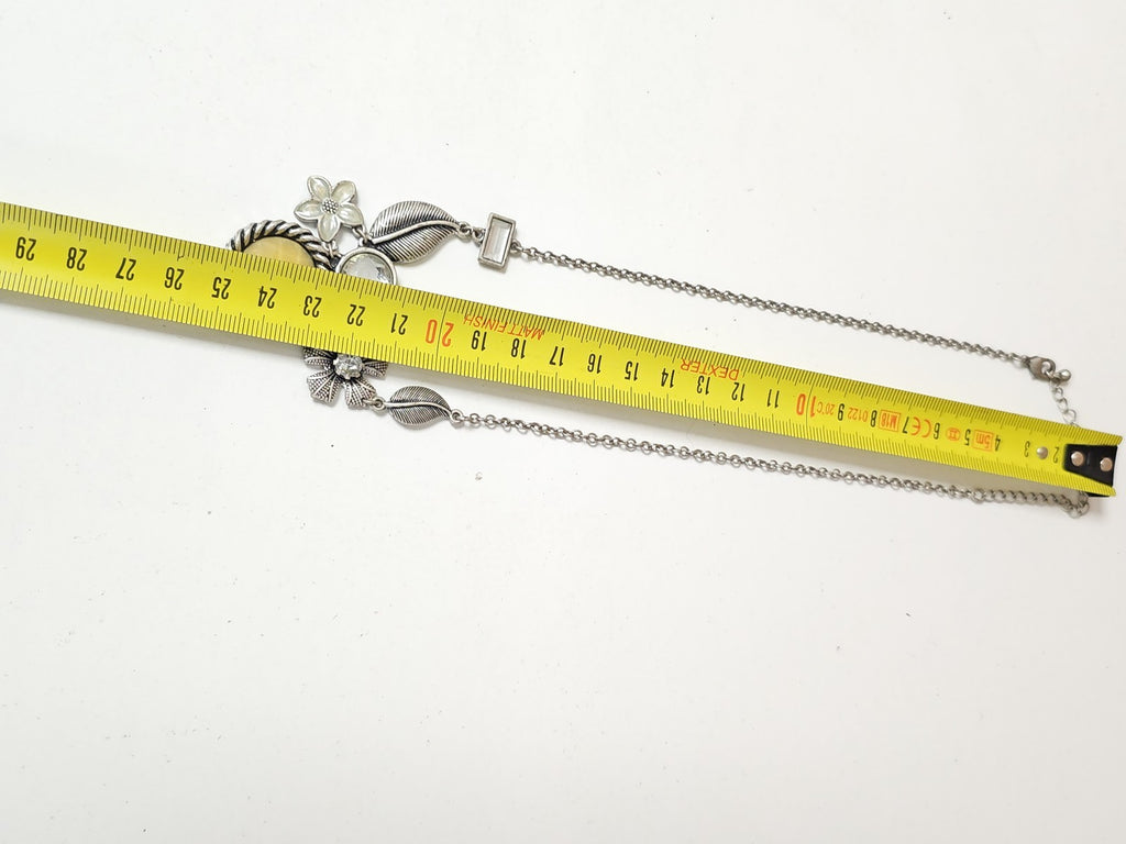 Collier fantaisie vintage ancien rétro, bijou original pour collectionneur