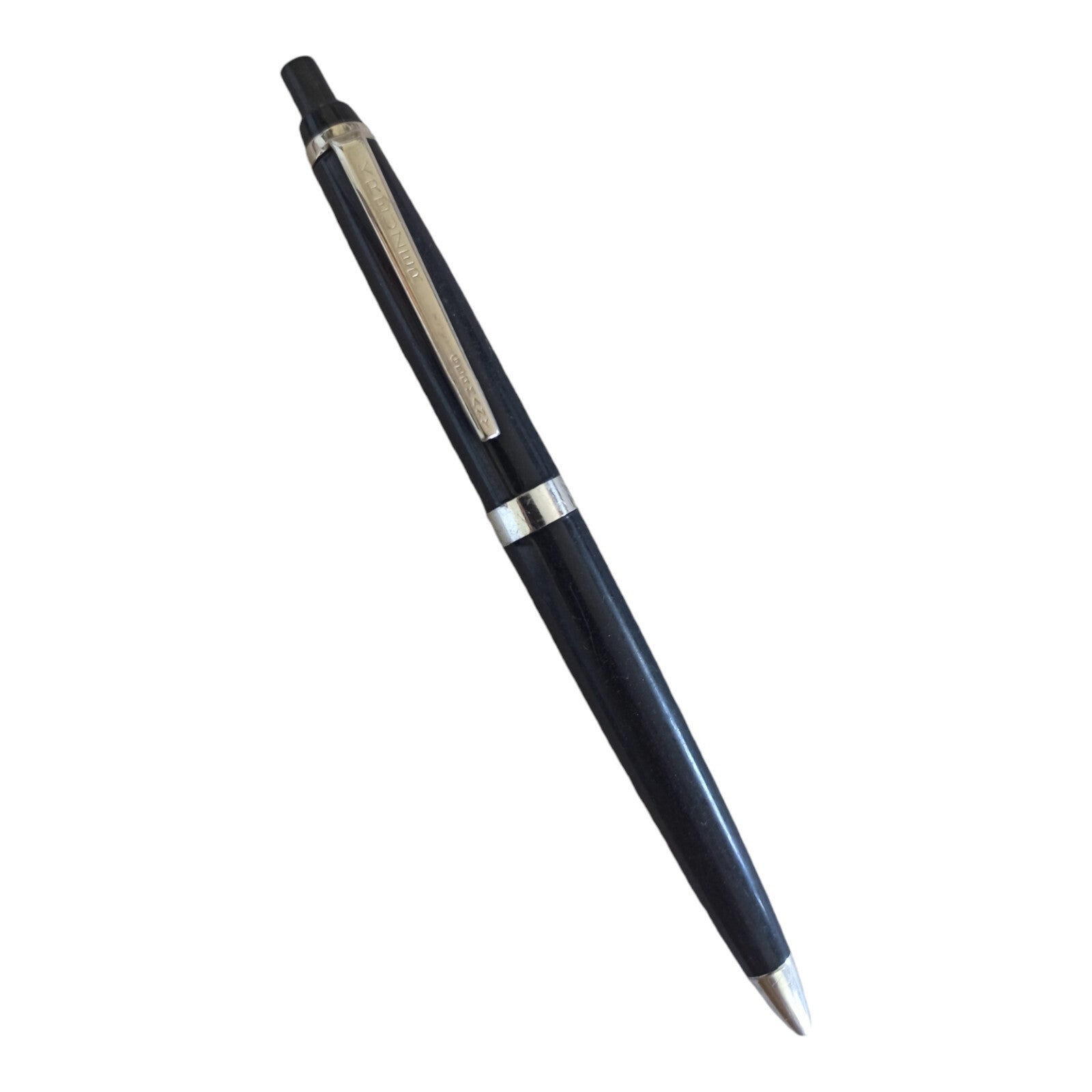 Stylo bille vintage Kreuzer Germany noir, finition métal, élégant rétro