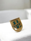 Pin's vintage Olympique de Marseille OM émaillé blason ancien badge football