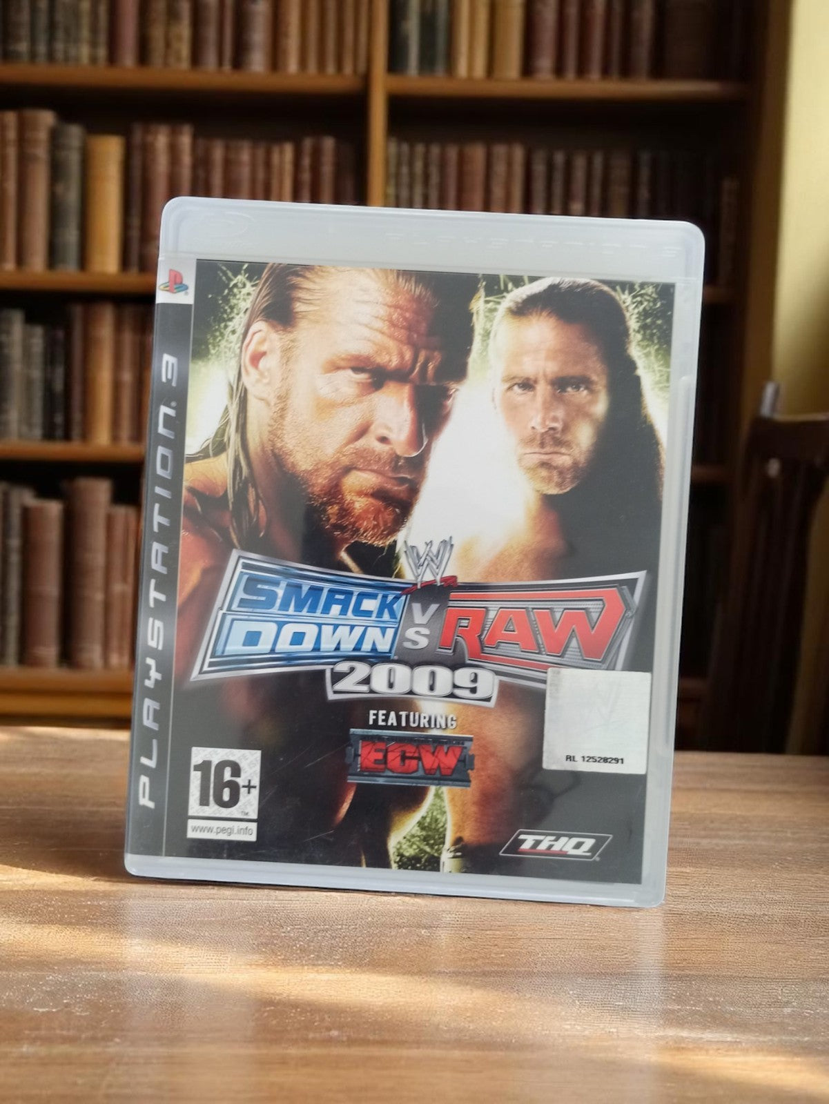 Jeu PS3 WWE SmackDown vs Raw 2009 complet vintage THQ ECW