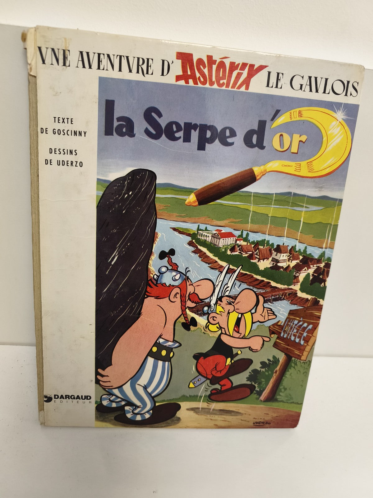 BD vintage Astérix La Serpe d'or édition 1978 ancien livre illustré collection