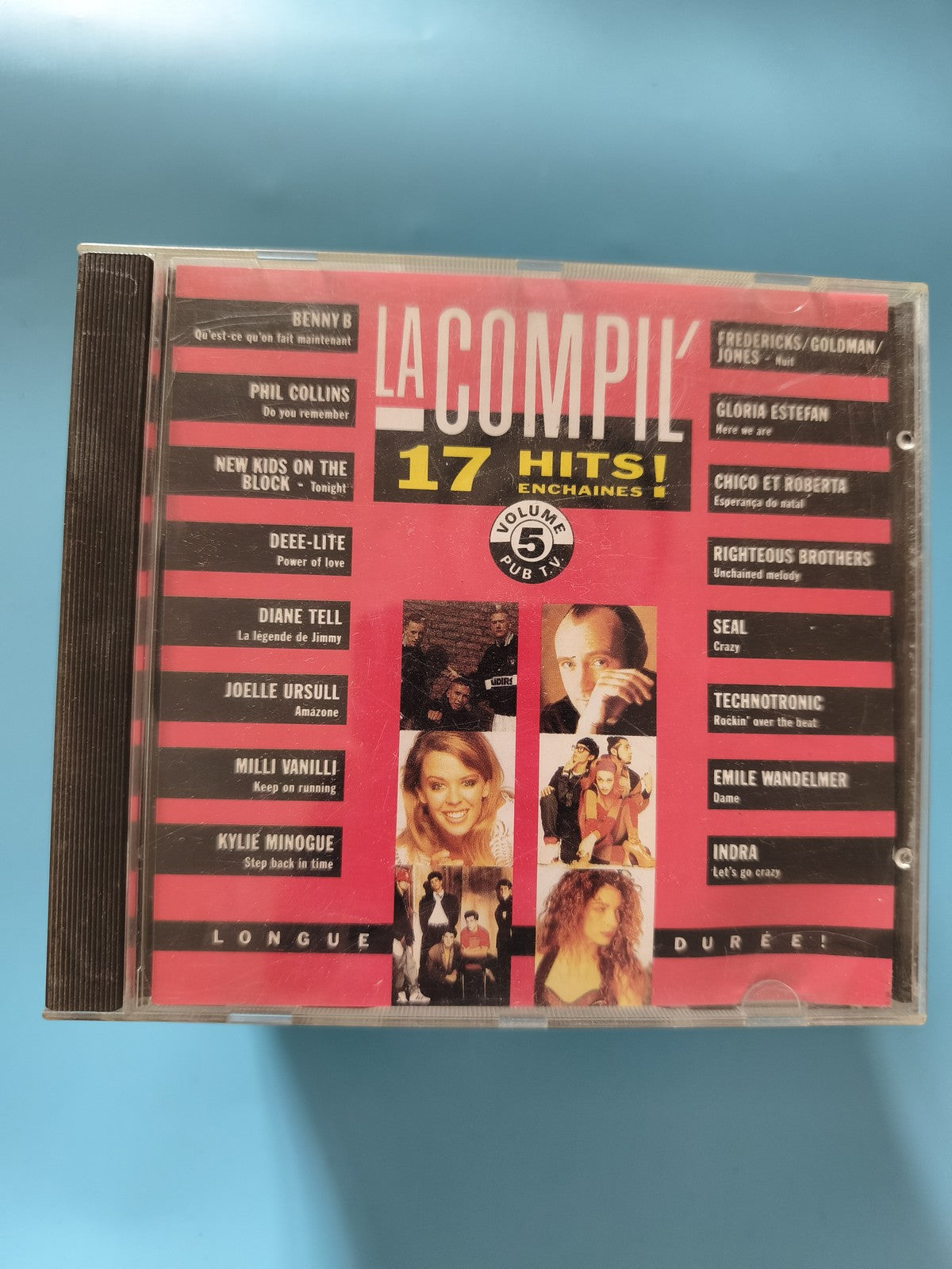 CD audio La Compil ? Compilation musicale variée, disque occasion musique frança