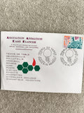 Lettre premier jour Tennis de table 1977 Paris philatélie timbre France