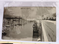 CPA inondation Crue de la Seine photo ancienne noir et blanc Paris