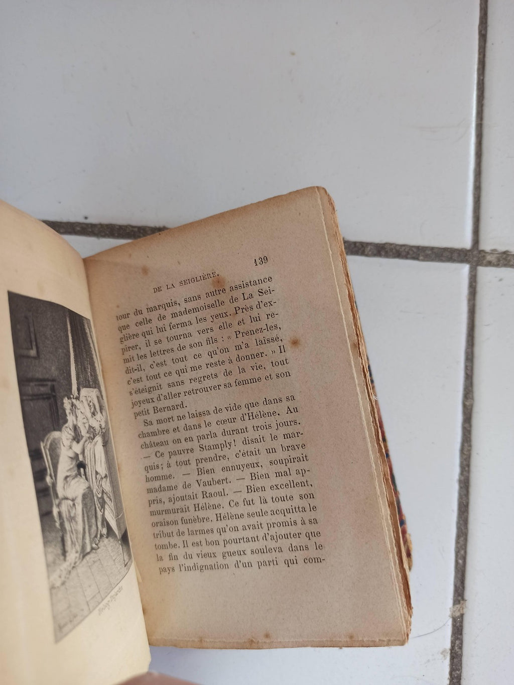 Livre ancien 1879 Mademoiselle de la Seiglière Jules Sandeau Charpentier rare