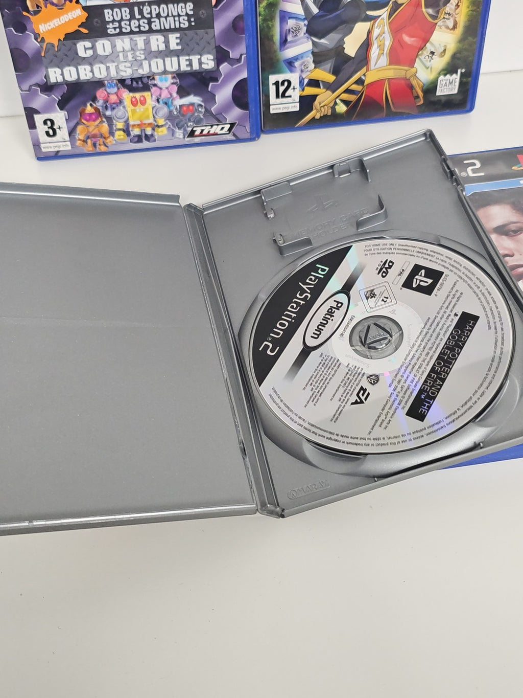 Lot 2 jeux PS2 Bob l'Éponge + La Légende du Dragon pour console Playstation 2