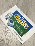 Buvard publicitaire ancien CH Gervais fromages frais crème vintage déco
