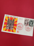 Lettre Premier Jour Croix-Rouge 1962 Angoulême timbres FDC philatélie (Ref 1)
